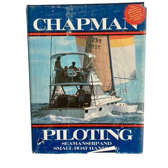 Vintage Chapman Piloting: Seamanship & Small Boat Handling Book Hardcover - Picture 1 of 9